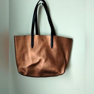 Lacoste tote bag faux leather